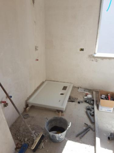 work in progress - realizzazione bagno